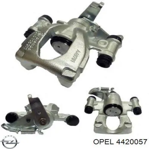 Do koszyka 4420057 Opel Zacisk hamulcowy tylny prawy