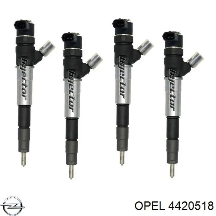 4420518 Opel Wtryskiwacz paliwa