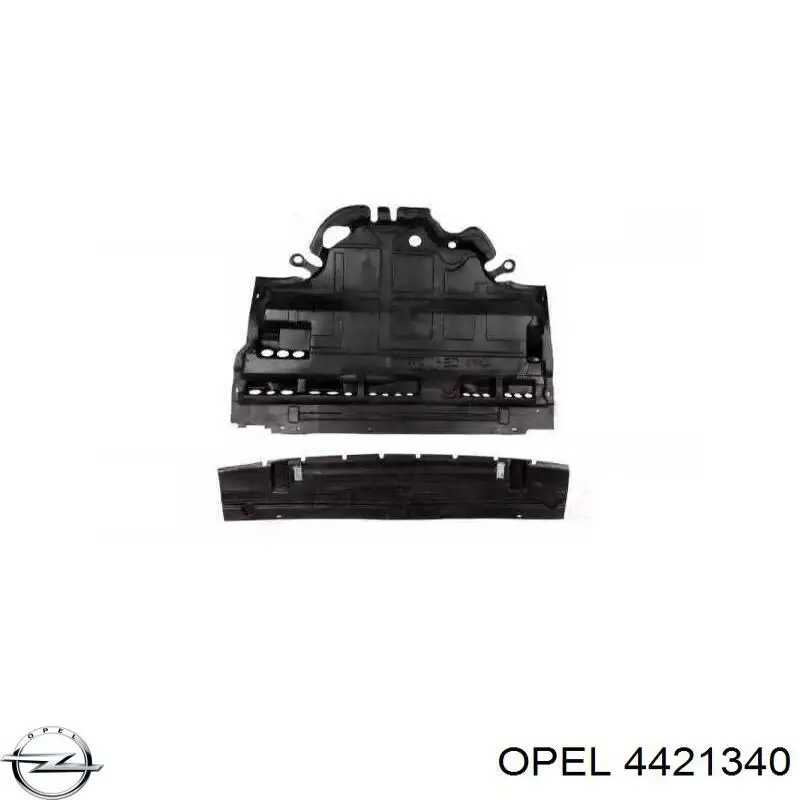Osłona silnika, miski (przedziału silnika) Opel 4421340 cena, od 63,63 USD