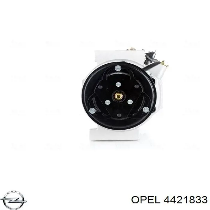 Do koszyka 4421833 Opel Sprężarka klimatyzacji