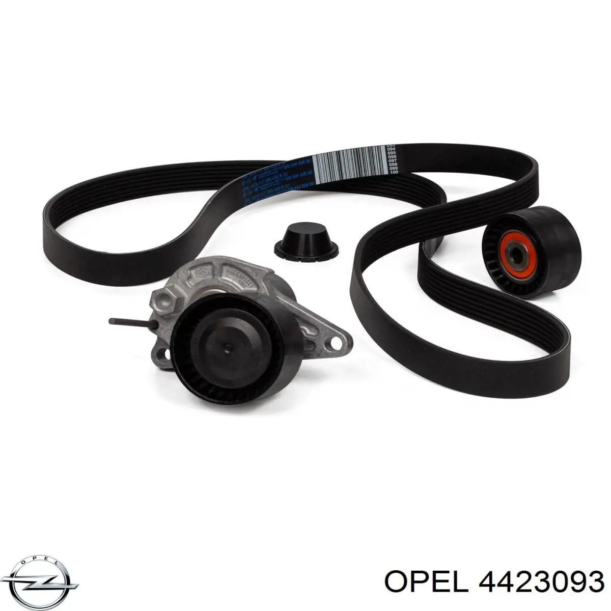 Pasek napędowy mechanizmów, zestaw Opel 4423093 cena, od 148,50 USD