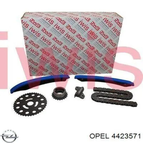 4423571 Opel Łańcuch rozrządu, zestaw