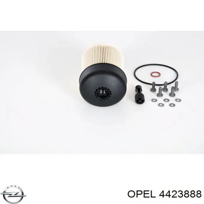 Do koszyka 4423888 Opel Filtr paliwa