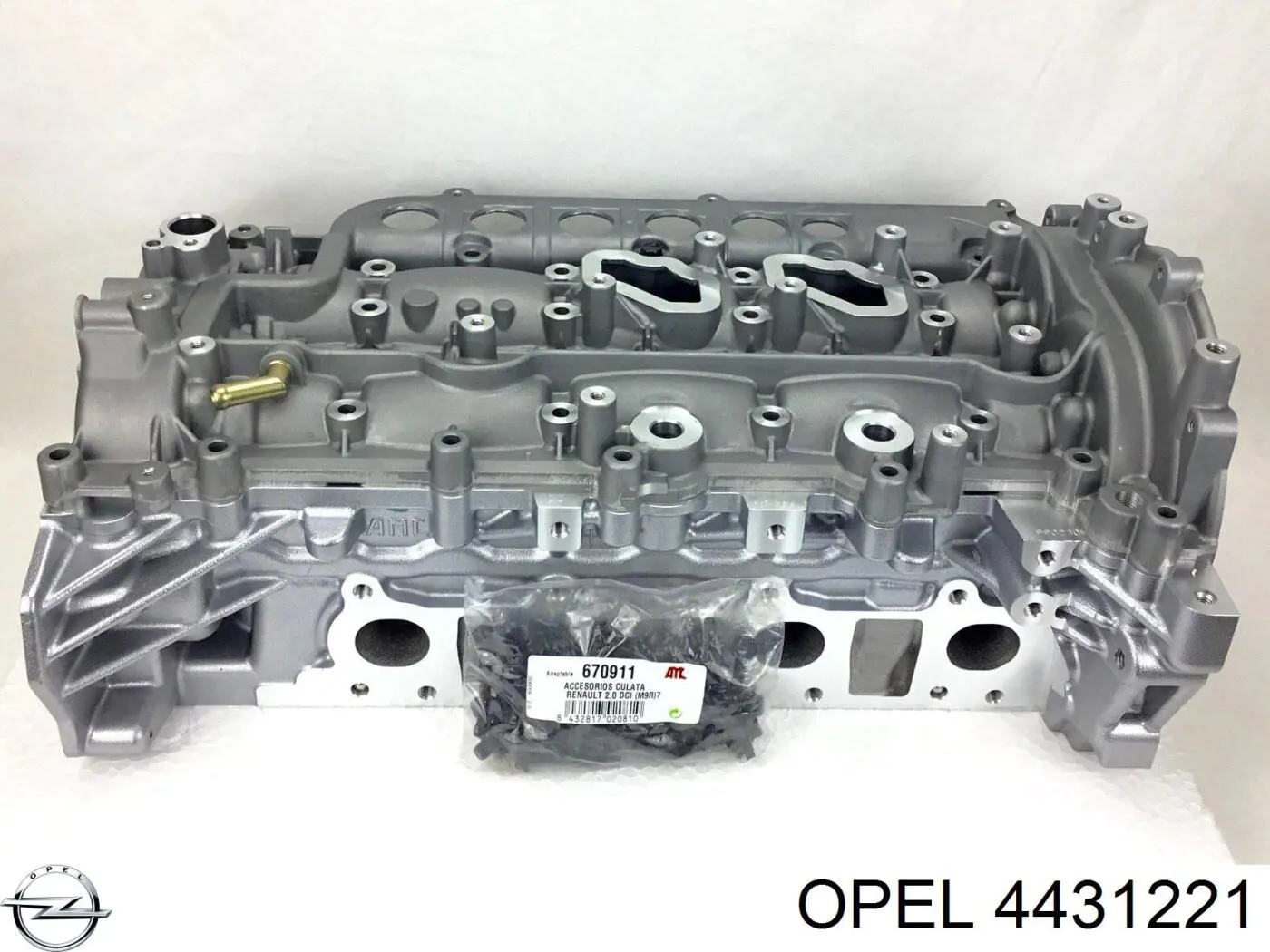 Do koszyka 4431221 Opel Głowica cylindrów