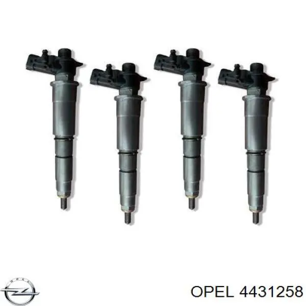 Wtryskiwacz paliwa Opel 4431258 cena, od 141,31 USD