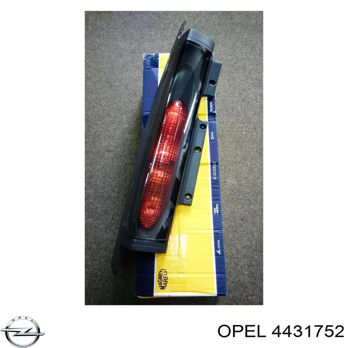 Do koszyka 4431752 Opel Bagnet poziomu oleju w silniku