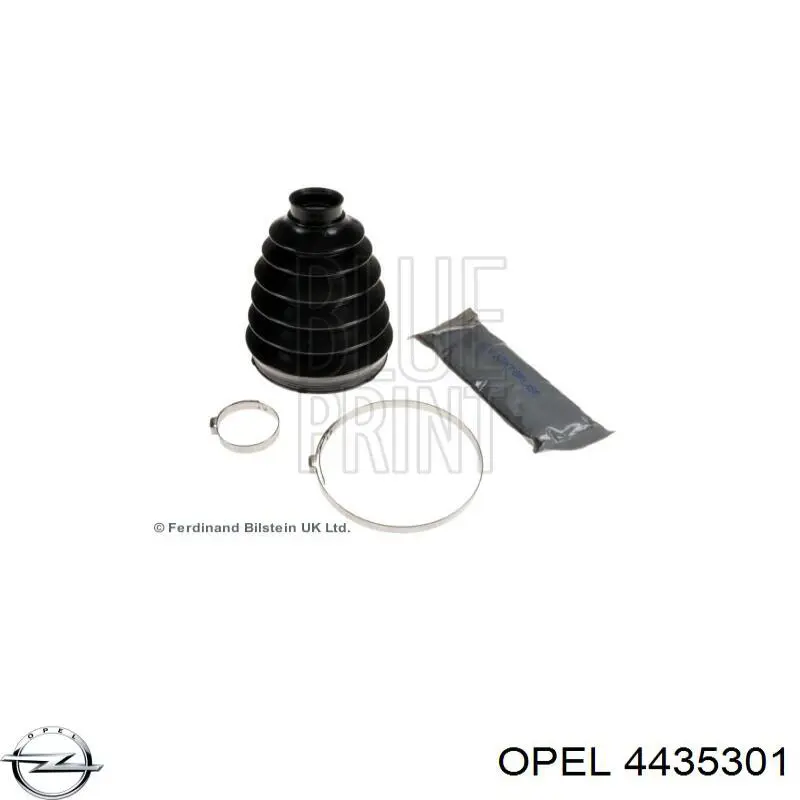 Osłona przegubu homokinetycznego półosi przedniej zewnętrzna Opel 4435301 cena, od 63,65 USD