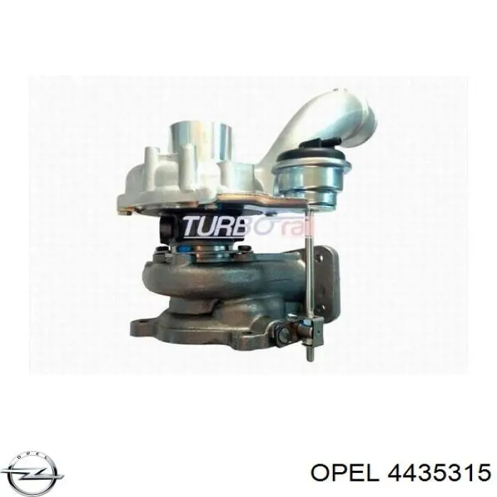 4435315 Opel Turbina