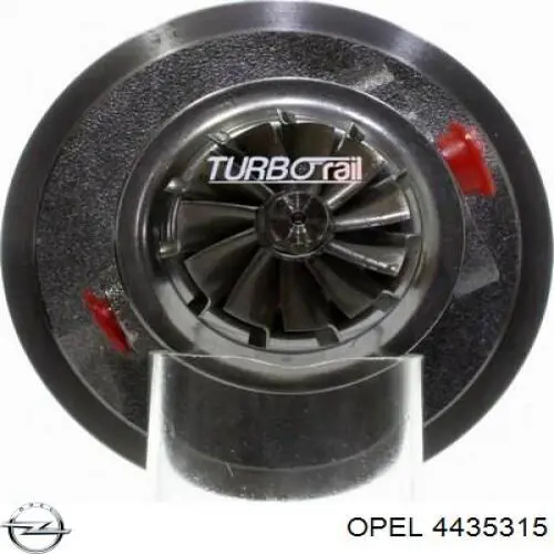 Turbina Opel 4435315 cena, od 398,81 USD