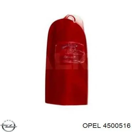 Do koszyka 4500516 Opel Lampa zespolona tylna lewa