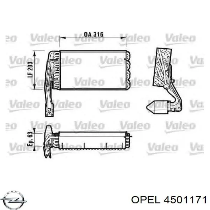 Parownik klimatyzacji Opel Movano A platforma pokładowa (H9) (1997 - 2010) cena, od 206,38 USD