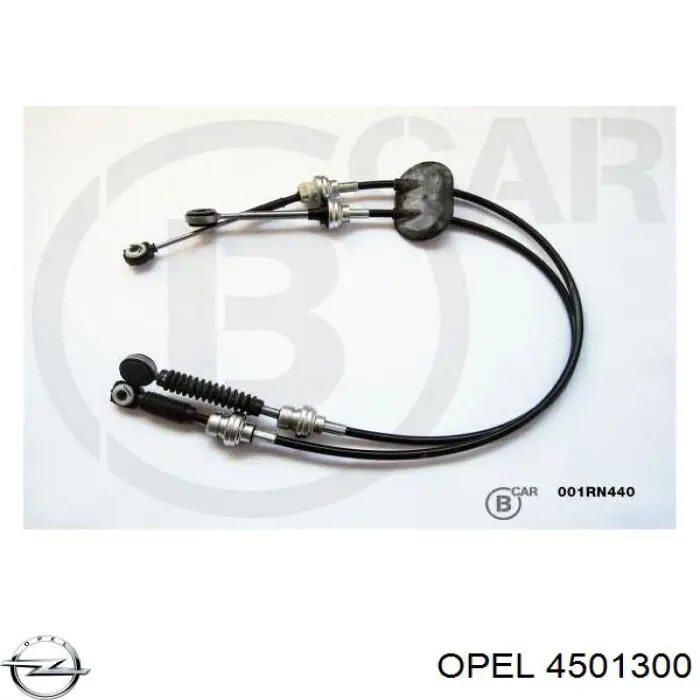 4501300 Opel Linka dźwigni zmiany biegów podwójna