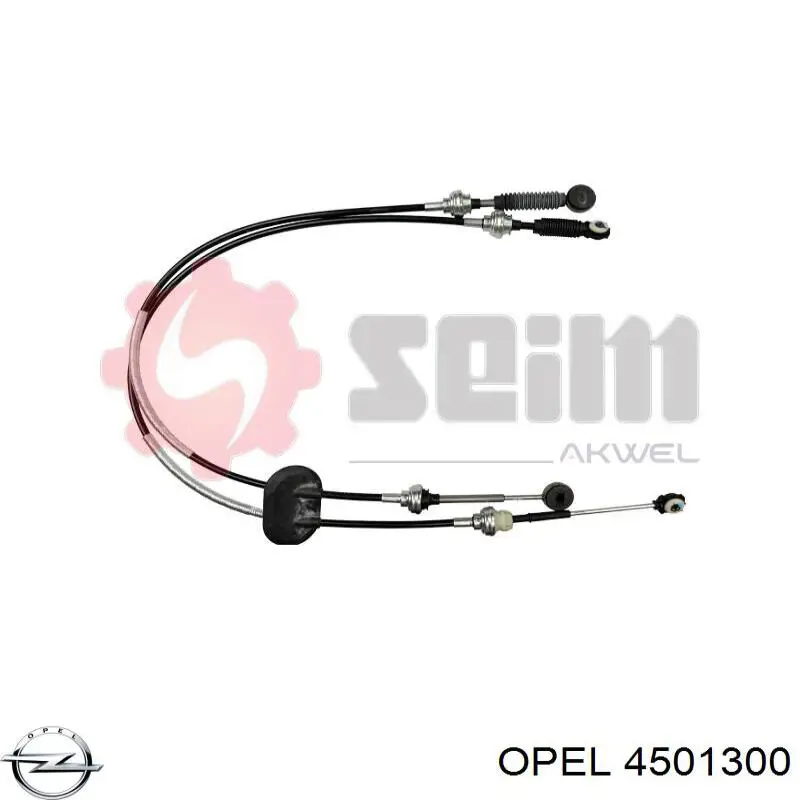 Do koszyka 4501300 Opel Linka dźwigni zmiany biegów podwójna