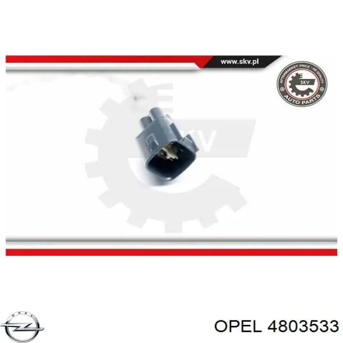 4803533 Opel sonda lambda czujnik tlenu przed katalizatorem