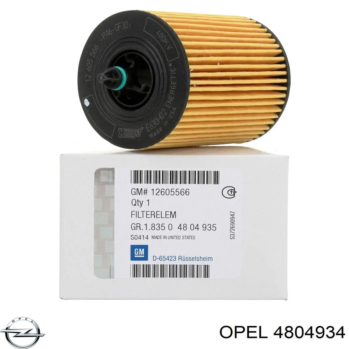 4804934 Opel filtr oleju