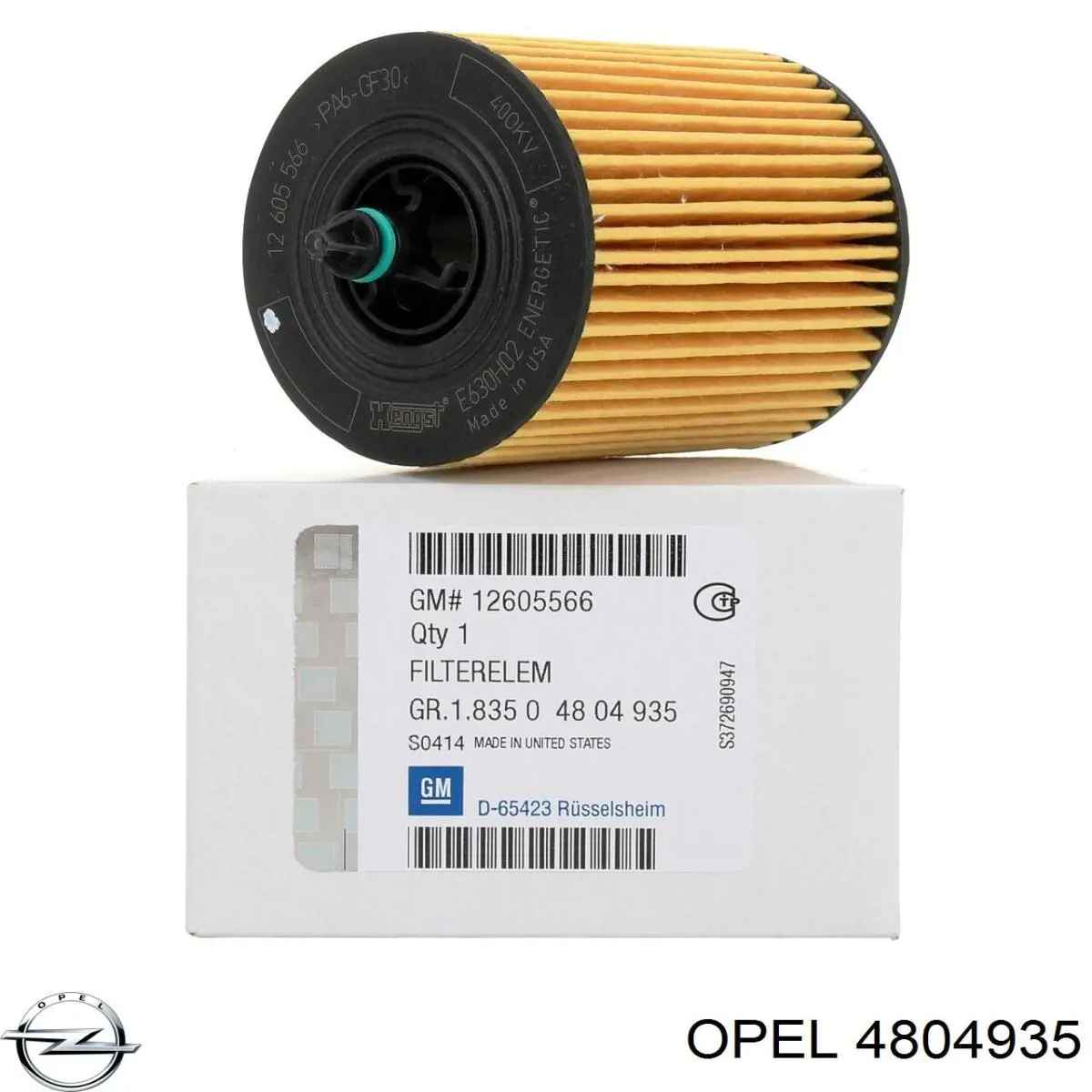 4804935 Opel filtr oleju