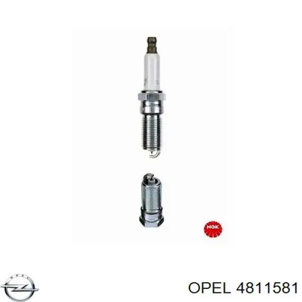 Świeca zapłonowa 4811581 Opel