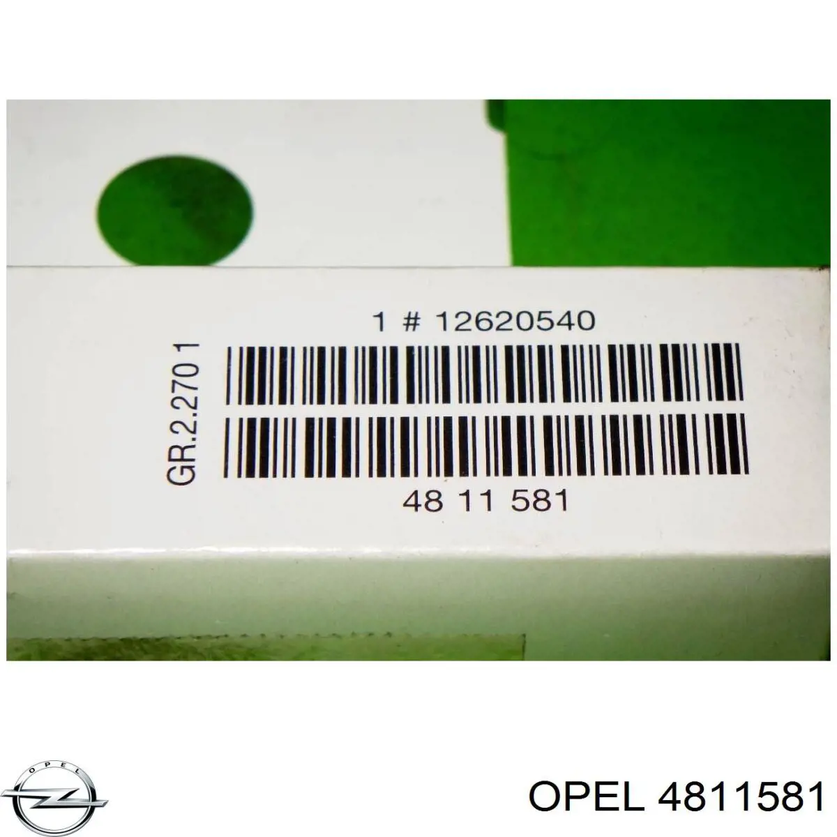 Świeca zapłonowa 4811581 Opel