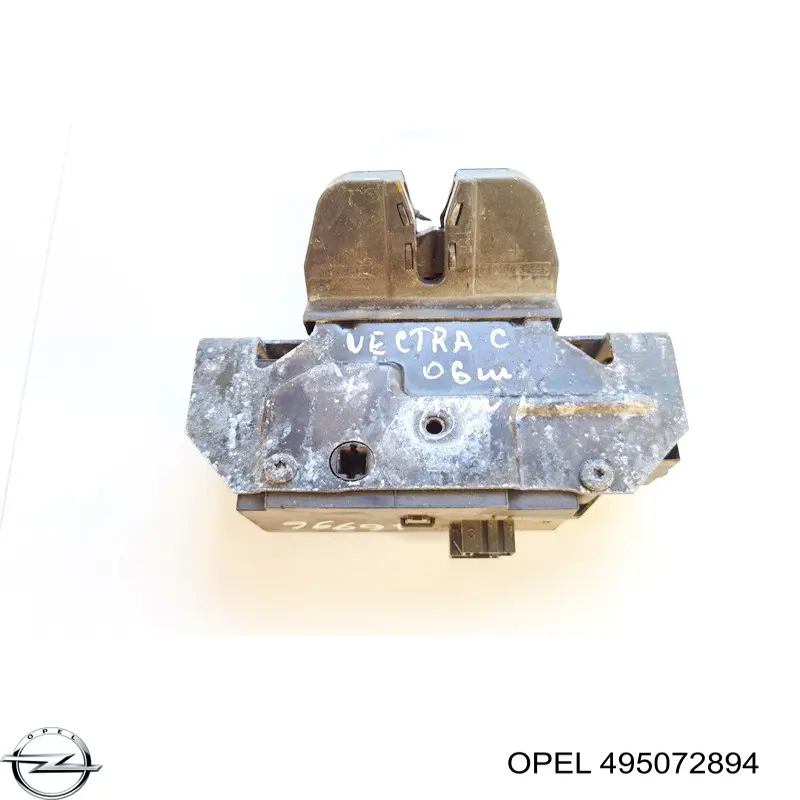 495072894 Opel Zamek klapy bagażnika (3/5 drzwi tylnych)