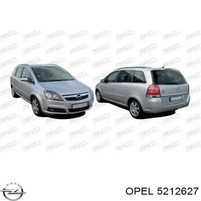 5212627 Opel Osłona silnika, miski (przedziału silnika)