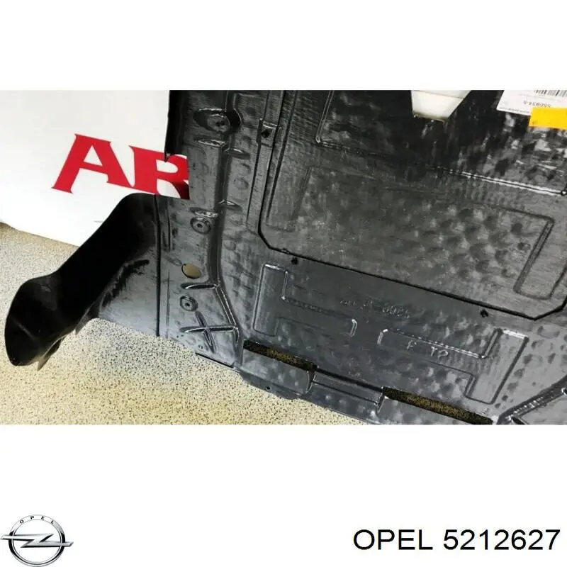 Osłona silnika, miski (przedziału silnika) Opel 5212627 cena, od 64,66 USD