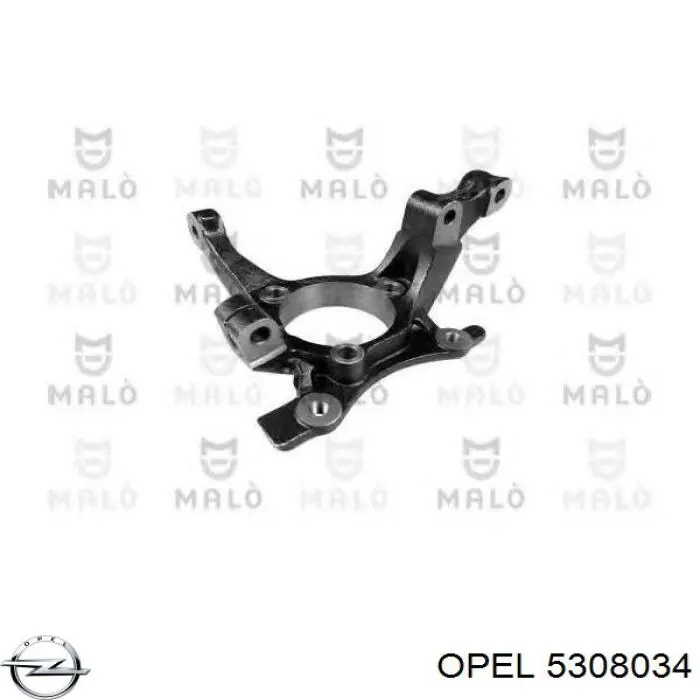 5308034 Opel Czop (zwrotnica) przedni lewy