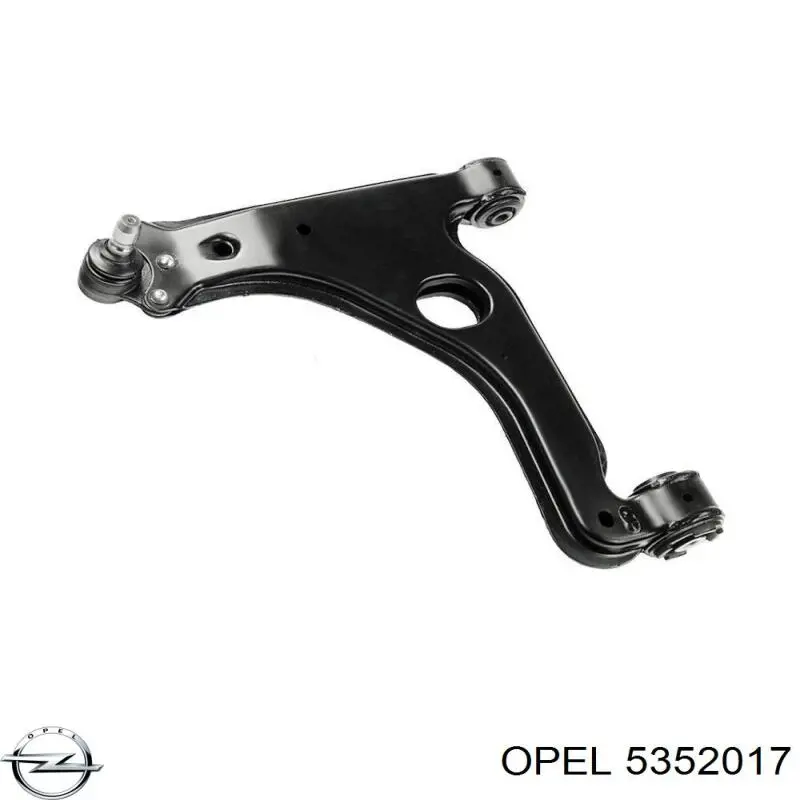 Do koszyka 5352017 Opel Wahacz zawieszenia przedniego dolny prawy