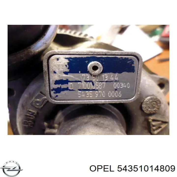Turbina Opel 54351014809 cena, od 177,23 USD