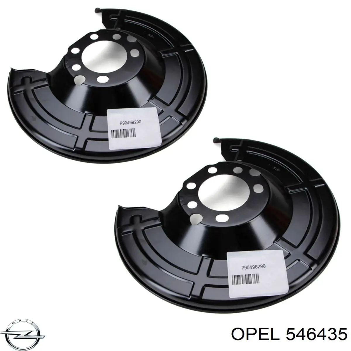 Osłona tarczy hamulcowej tylnej Opel 546435 cena, od 14,83 USD