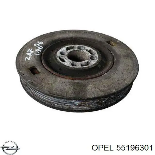 55196301 Opel koło pasowe wału korbowego