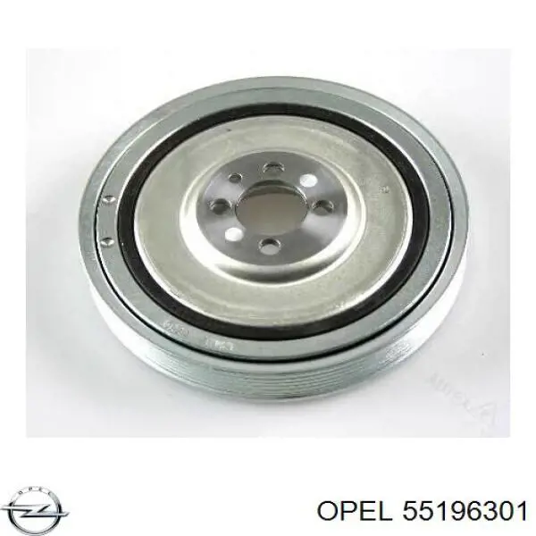 Do koszyka 55196301 Opel Koło pasowe wału korbowego