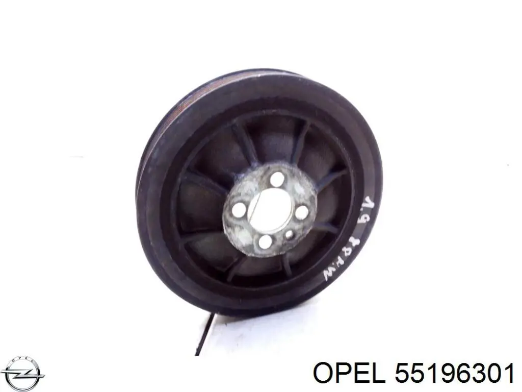 Koło pasowe wału korbowego Opel 55196301