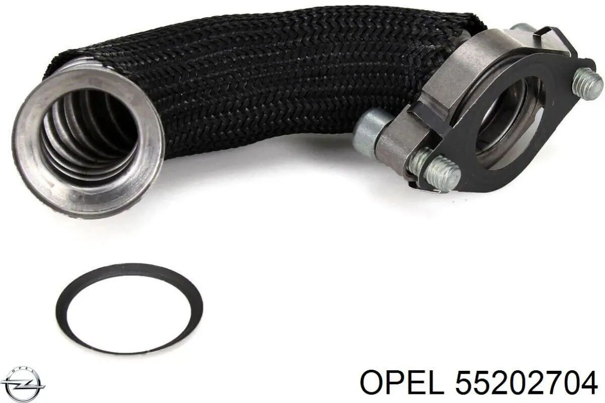 Do koszyka 55202704 Opel Wąż (przewód) chłodnicy EGR, doprowadzenie