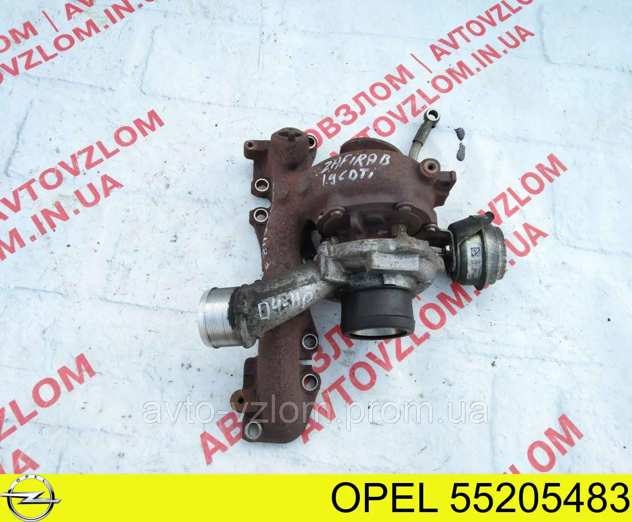 55205483 Opel turbina