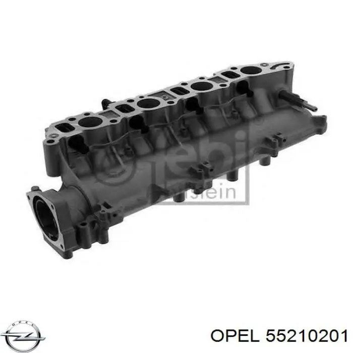 Kolektor ssący Opel 55210201