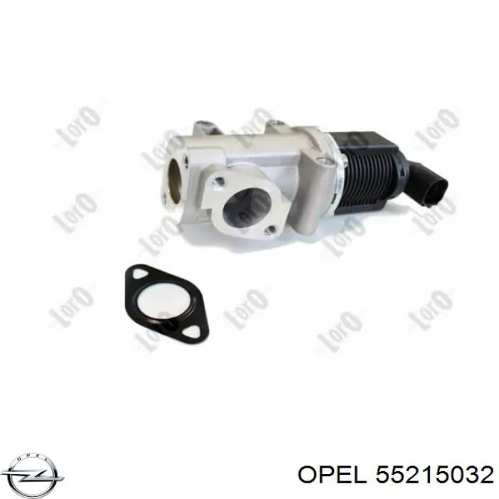 Zawór recyrkulacji spalin EGR Opel 55215032 cena, od 74,57 USD