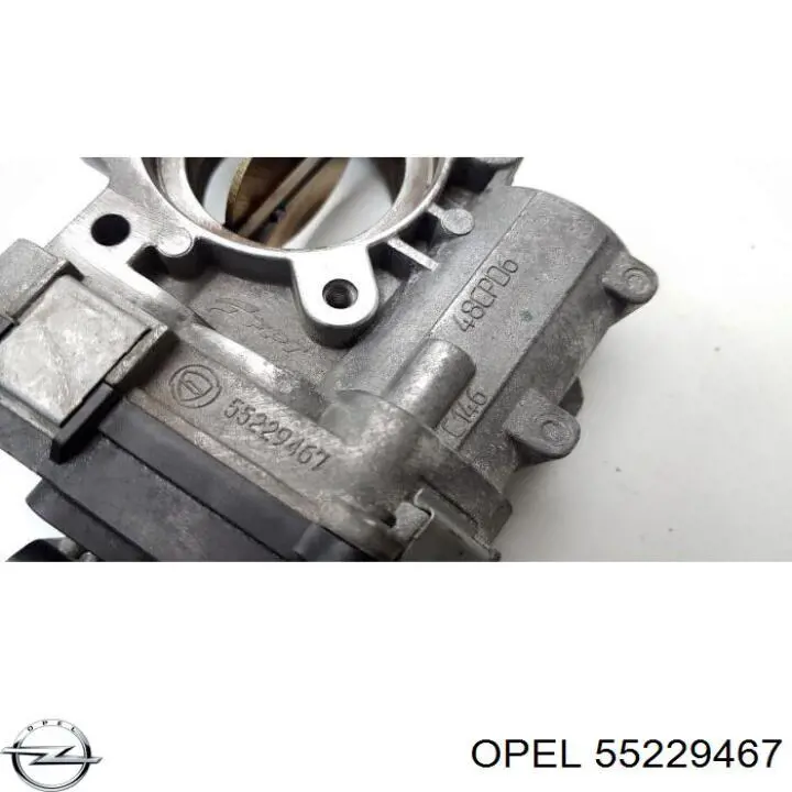 55229712 Fiat/Alfa/Lancia przepustnica, komplet