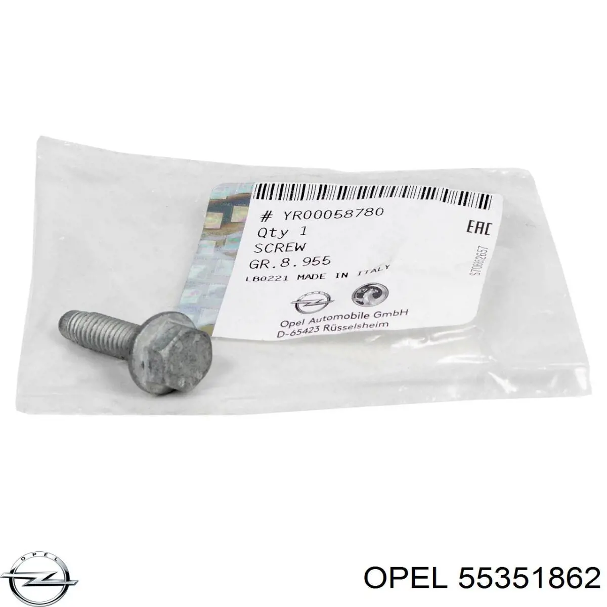 Do koszyka 55351862 Opel Przewód (króciec) intercoolera