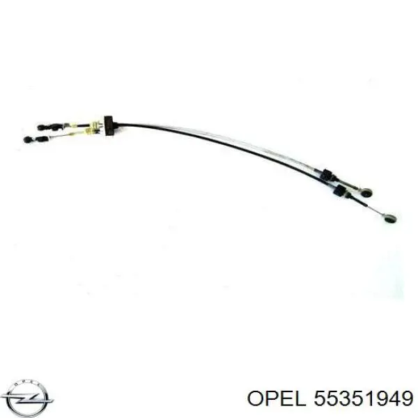 55351949 Opel Linka dźwigni zmiany biegów podwójna