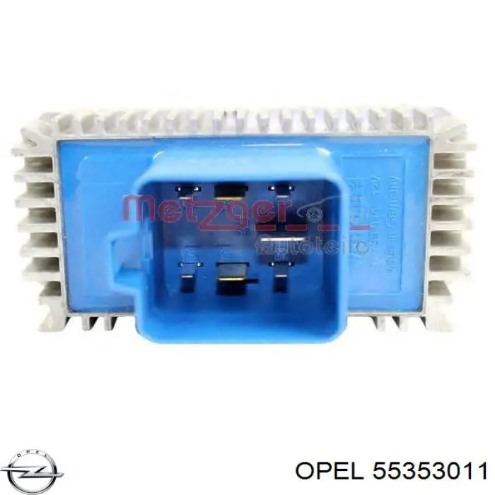 Do koszyka 55353011 Opel Przekaźnik świec żarowych