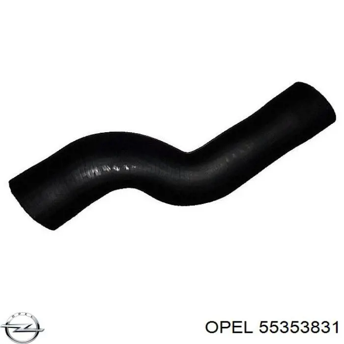 55353831 Opel Przewód (króciec) intercoolera