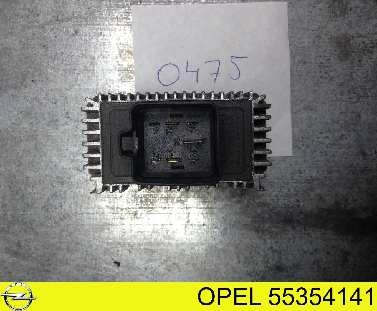 55354141 Opel Przekaźnik świec żarowych