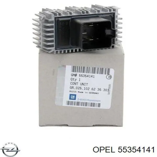 Przekaźnik świec żarowych Opel 55354141