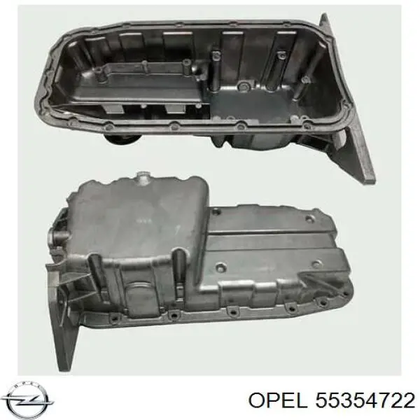 Miska olejowa silnika Opel 55354722 cena, od 243,17 USD