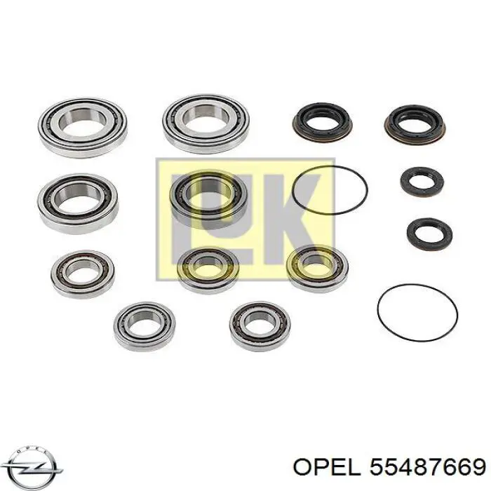 Łożysko skrzyni biegów General Motors 55583260 cena, od 39,03 USD