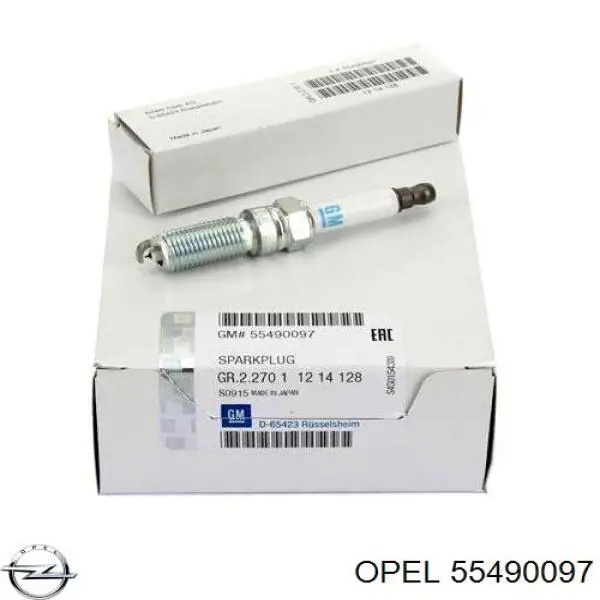 Świeca zapłonowa Opel 55490097 cena, od 25,45 USD