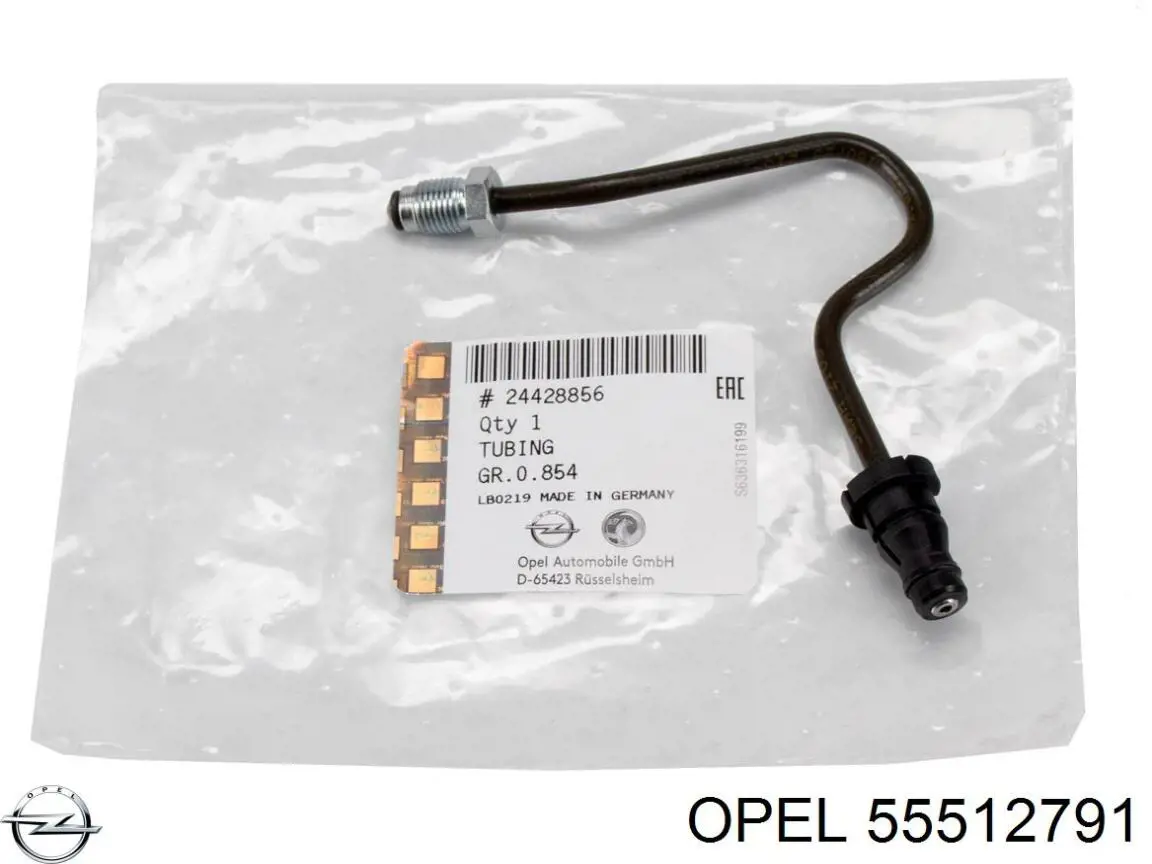 Cylinder sprzęgła główny 55508640 General Motors