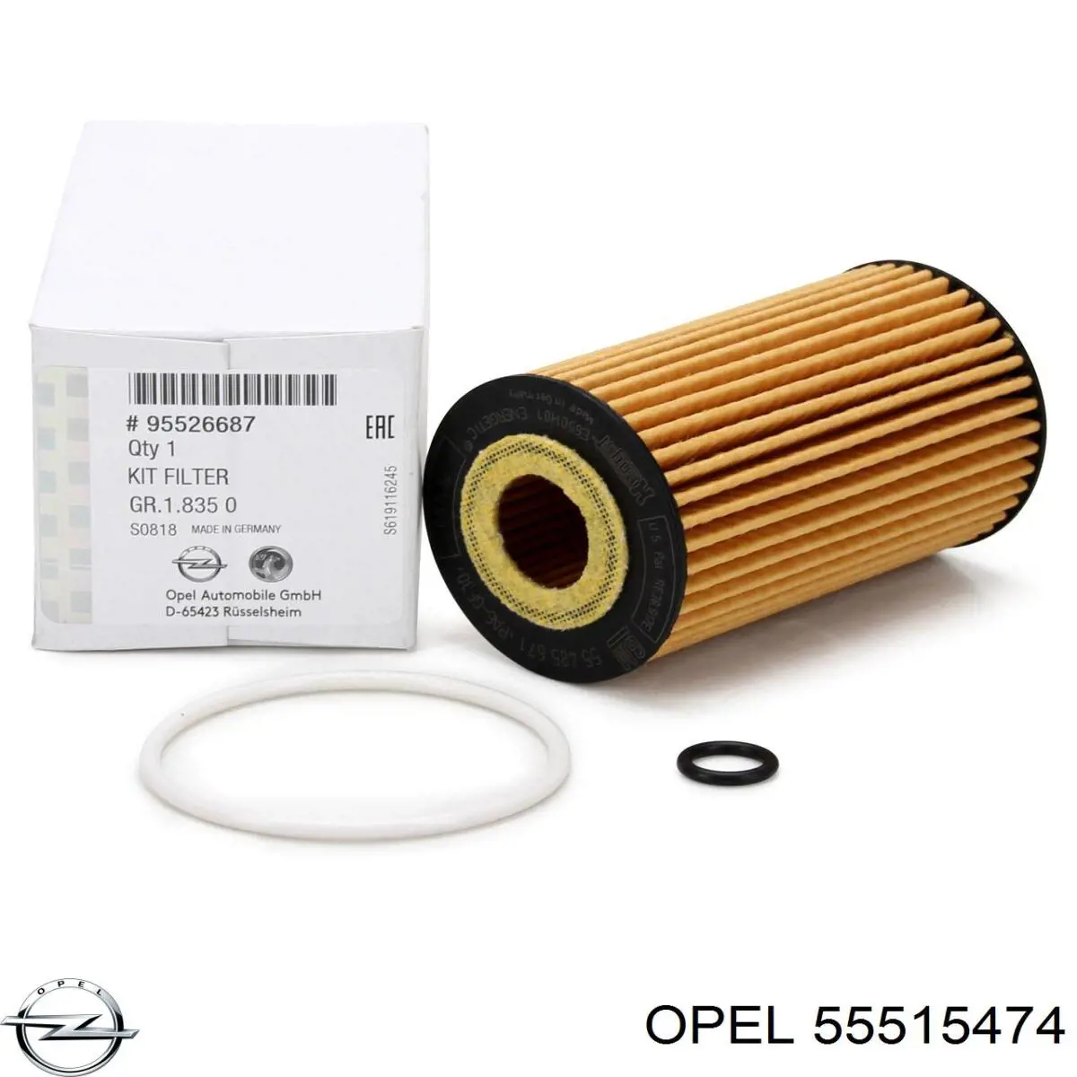 Do koszyka 55515474 General Motors Filtr oleju