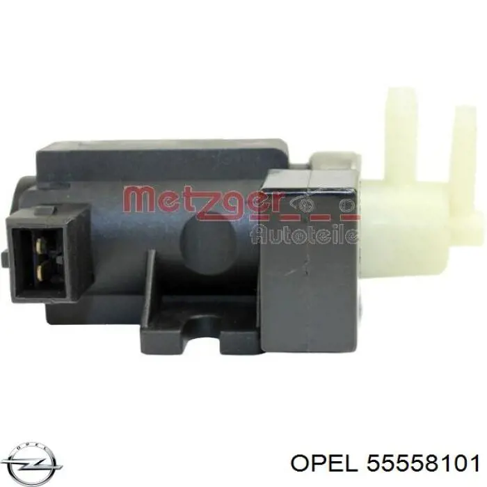 Do koszyka 55558101 Opel Przetwornik ciśnienia (solenoid) doładowania