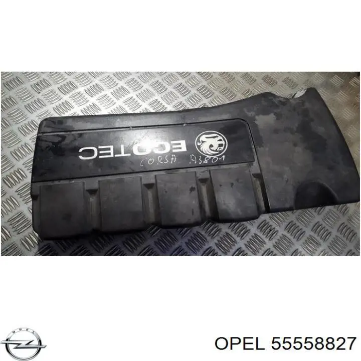 Do koszyka Pokrywa silnika dekoracyjna Opel Corsa D S07